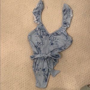 LoveShackFancy Swimsuit- size M. Lightly worn
